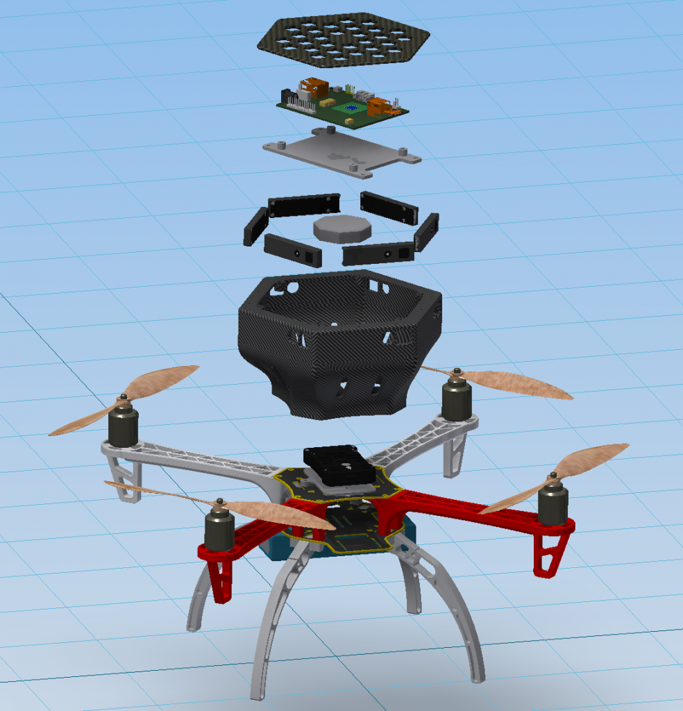 Safecopter Exploded View